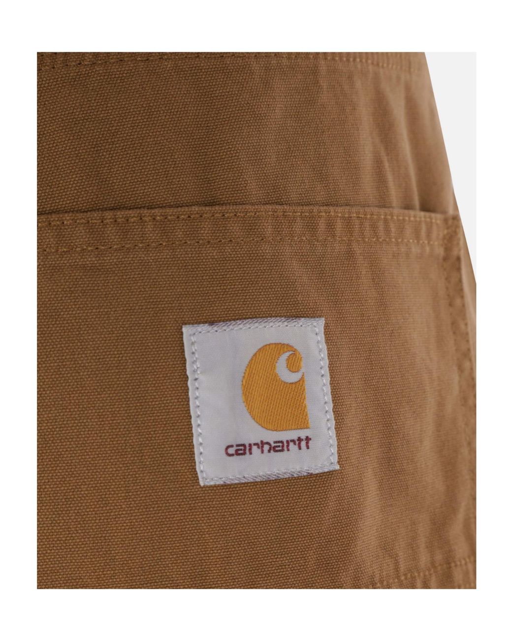 Carhartt Green Wide Panel Cotton Trousers for men