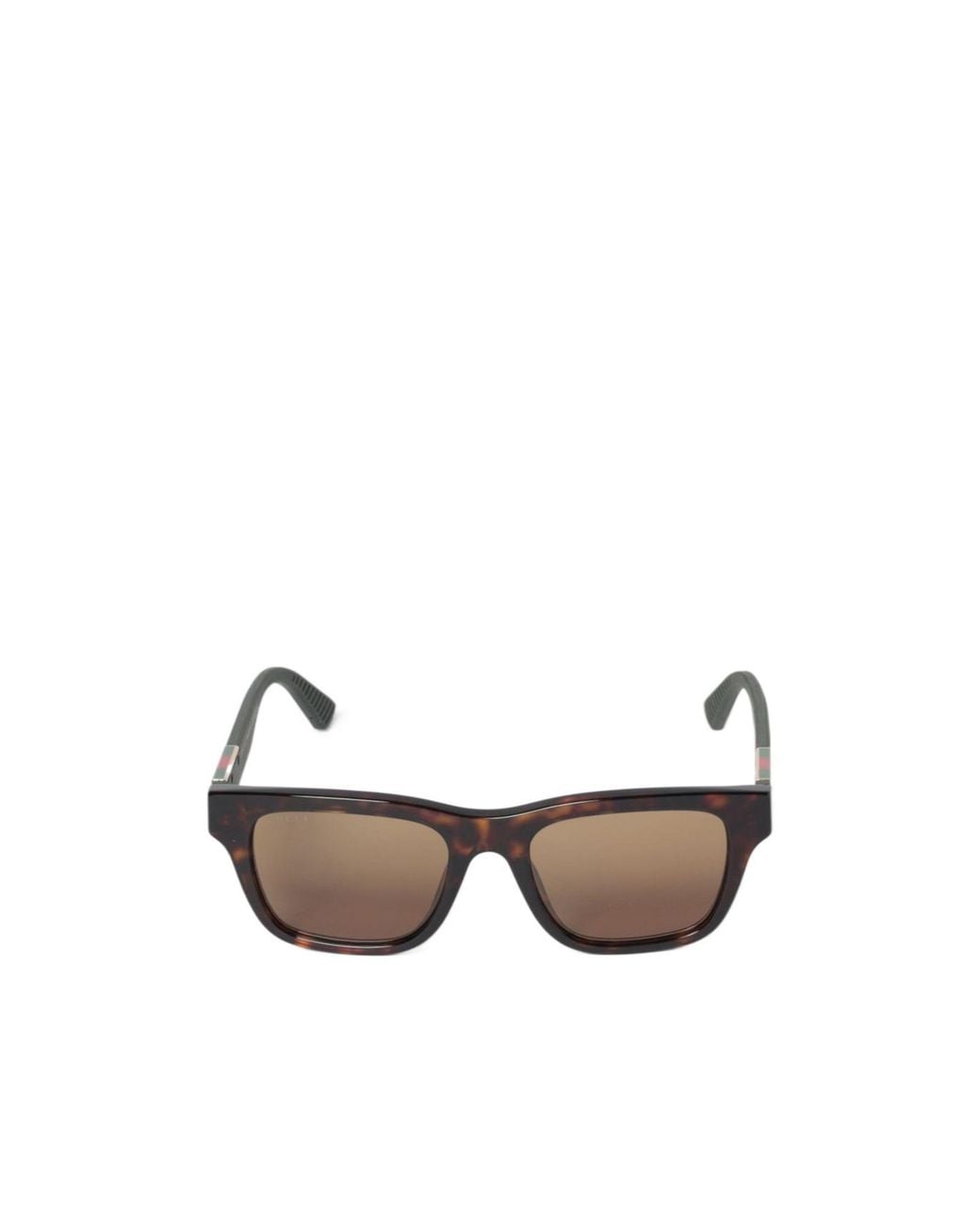 Gucci Metallic Eyewear Square Frame Sunglasses for men