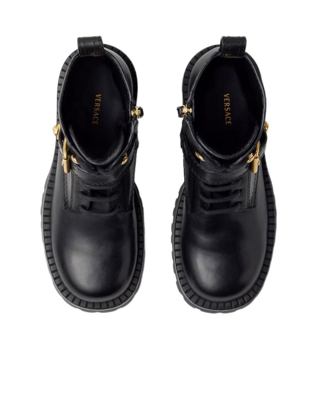 Versace Black Roxy Ankle Boots