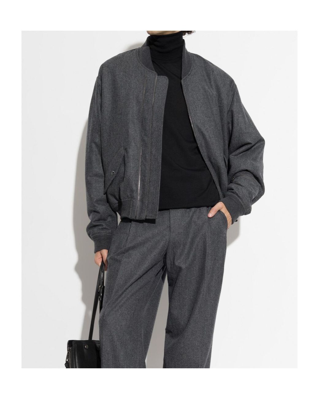Dolce & Gabbana Black Fine Knit Turtleneck Sweater for men