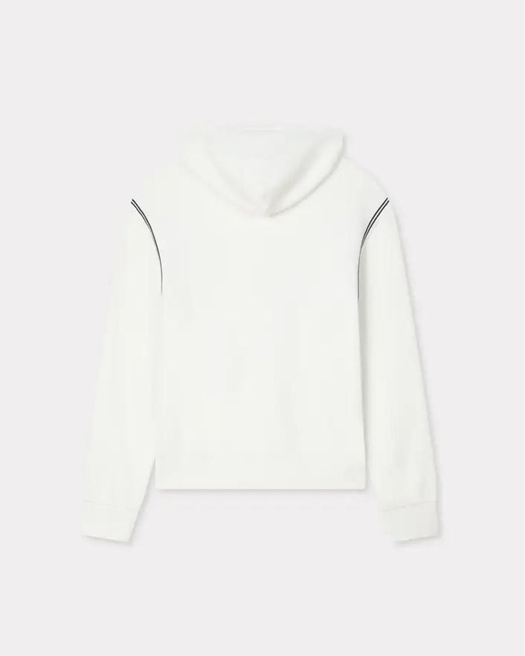 KENZO White Boke Flower 2.0 Embroidered Hoodie for men