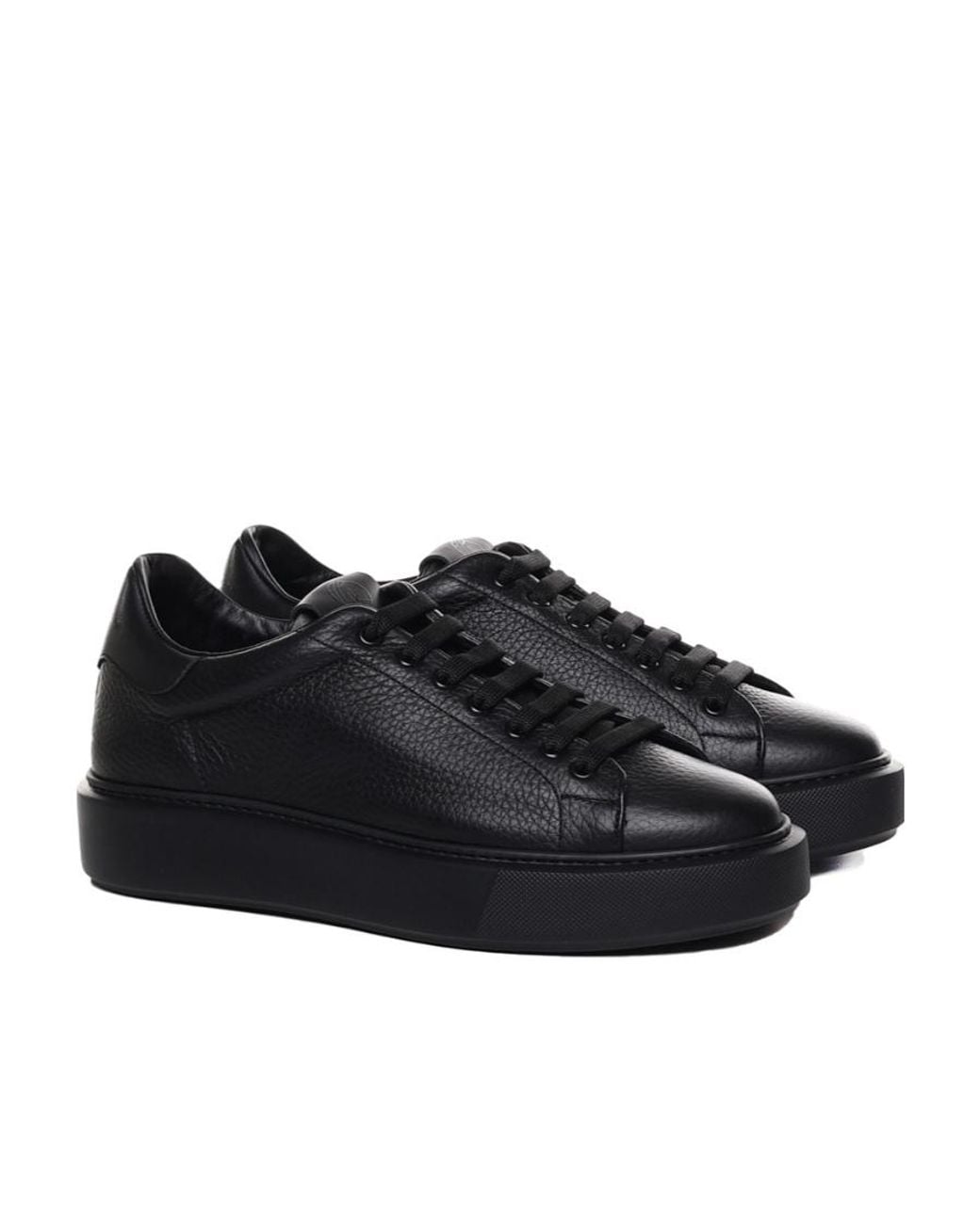 Giuliano Galiano Black Fire1 Low-Top Sneakers for men