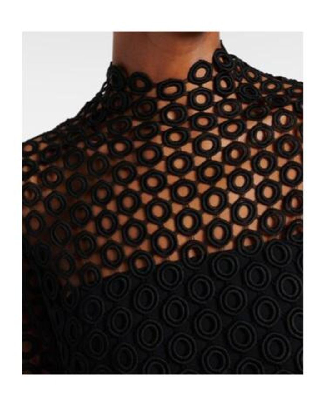 David Koma Black Knotted Long Dress