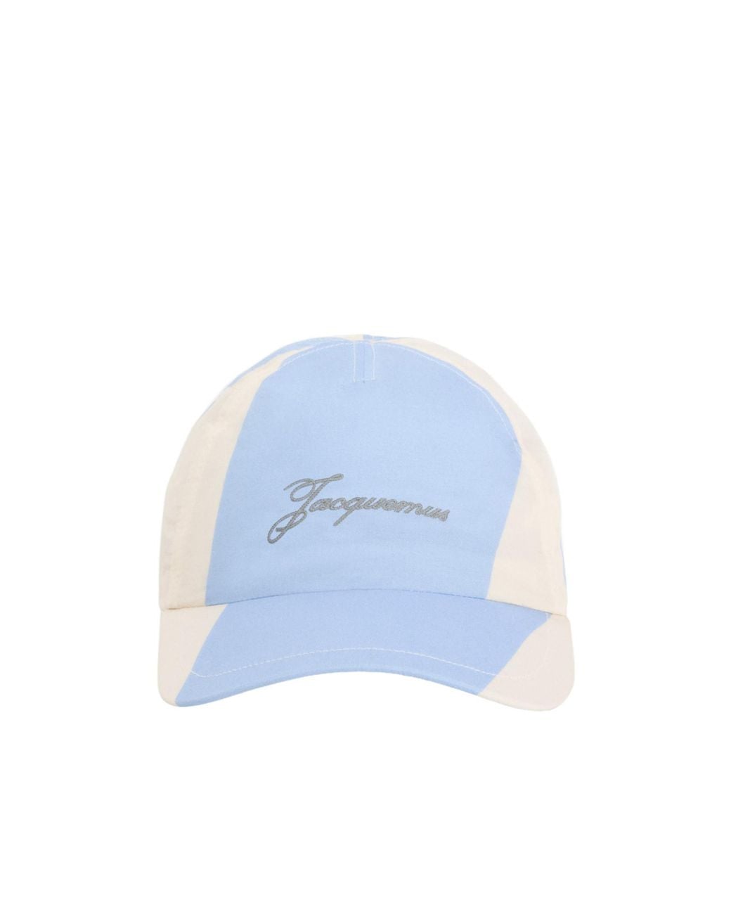 Jacquemus Blue La Casquette Baluchon Striped Cap for men