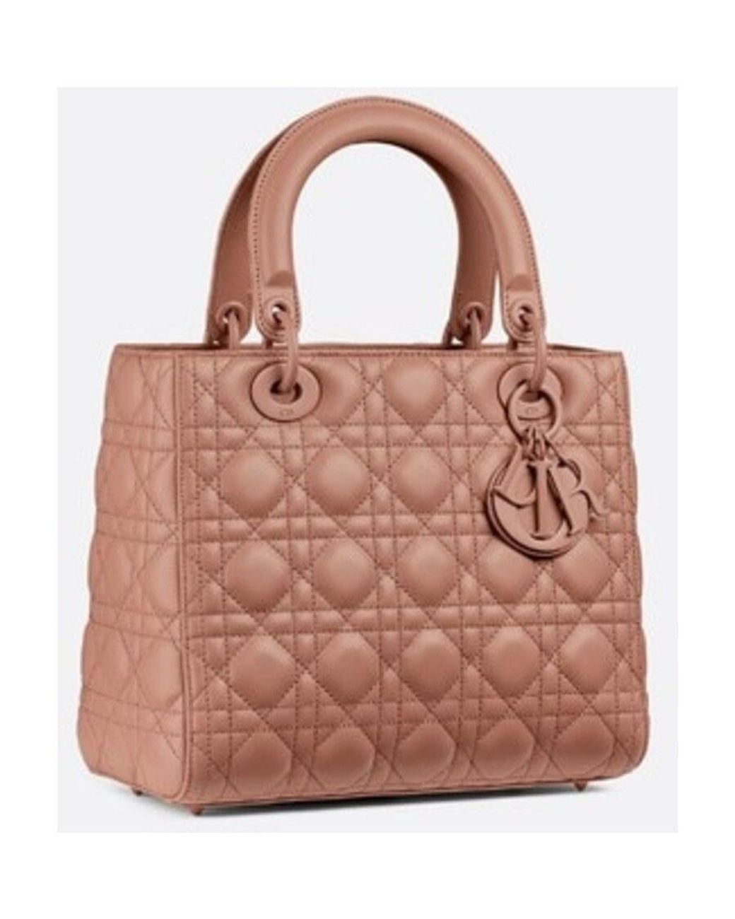 Dior Pink Medium Lady Bag