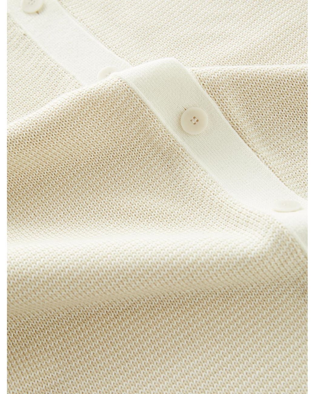 Joseph White Button Knit Skirt