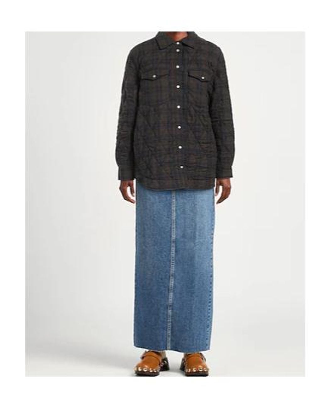 Isabel Marant Black Checked Shirts