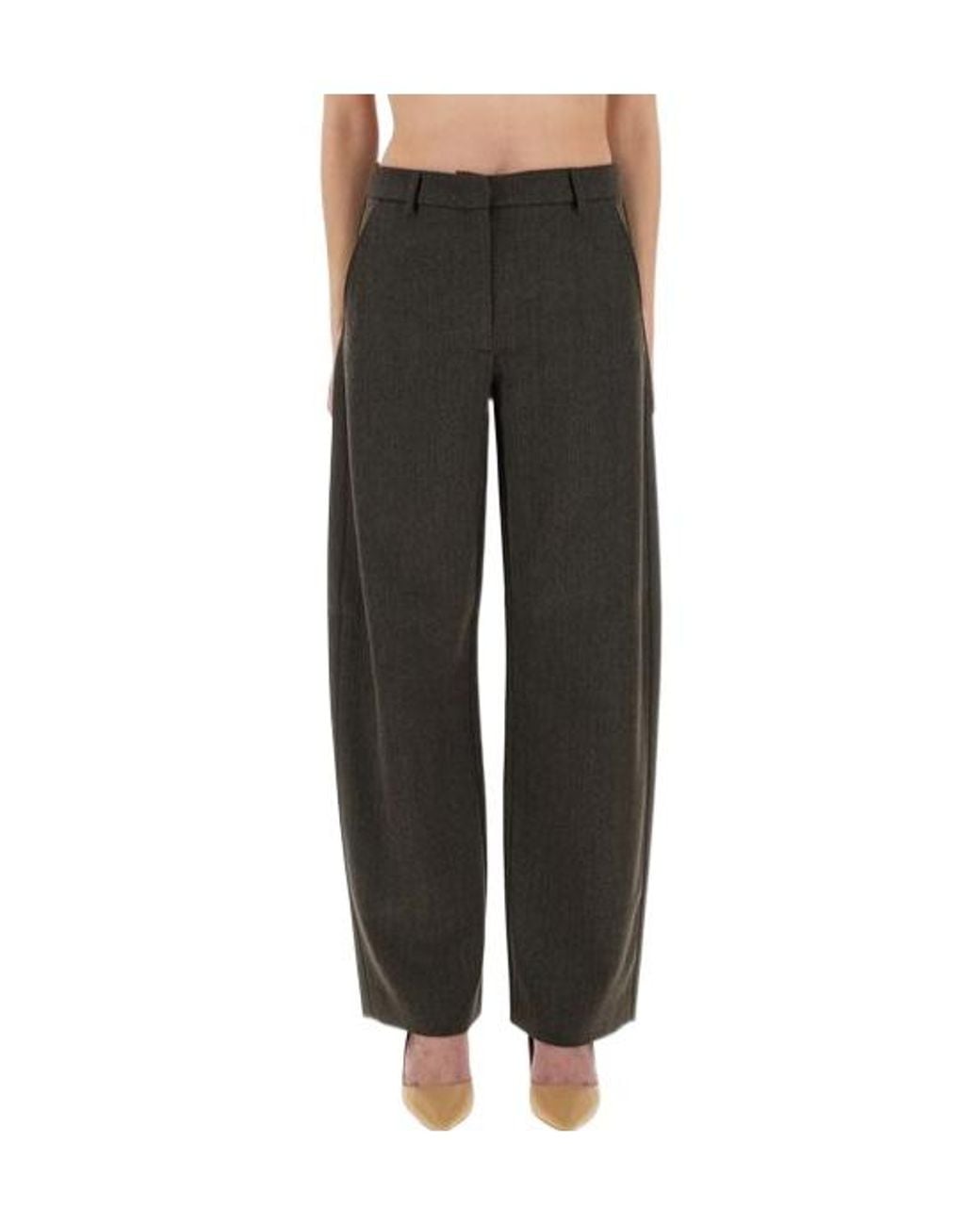 Moschino Black Jeans Wide Leg Pants