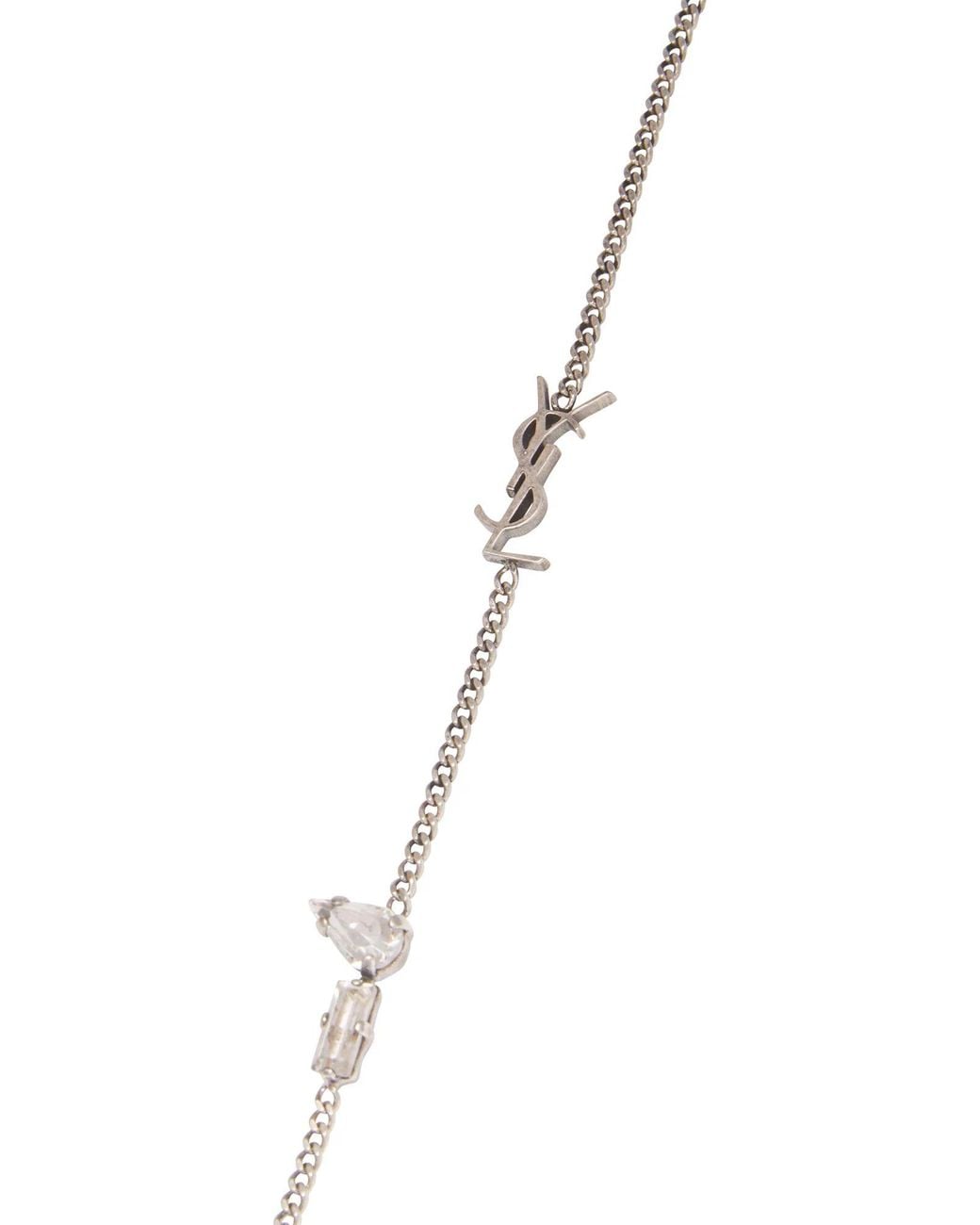 Saint Laurent Metallic Metal Bracelet