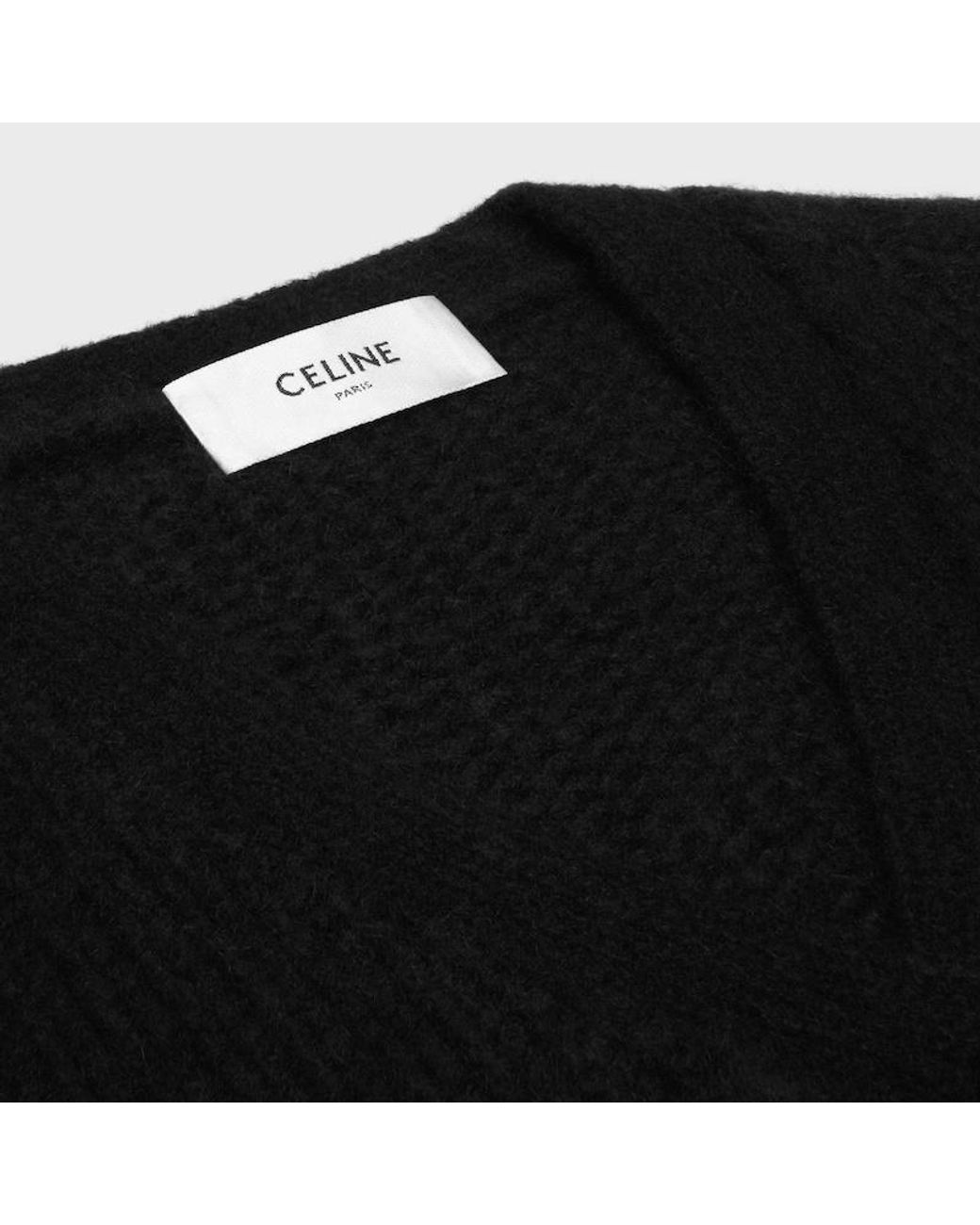 Céline Black Cardigan