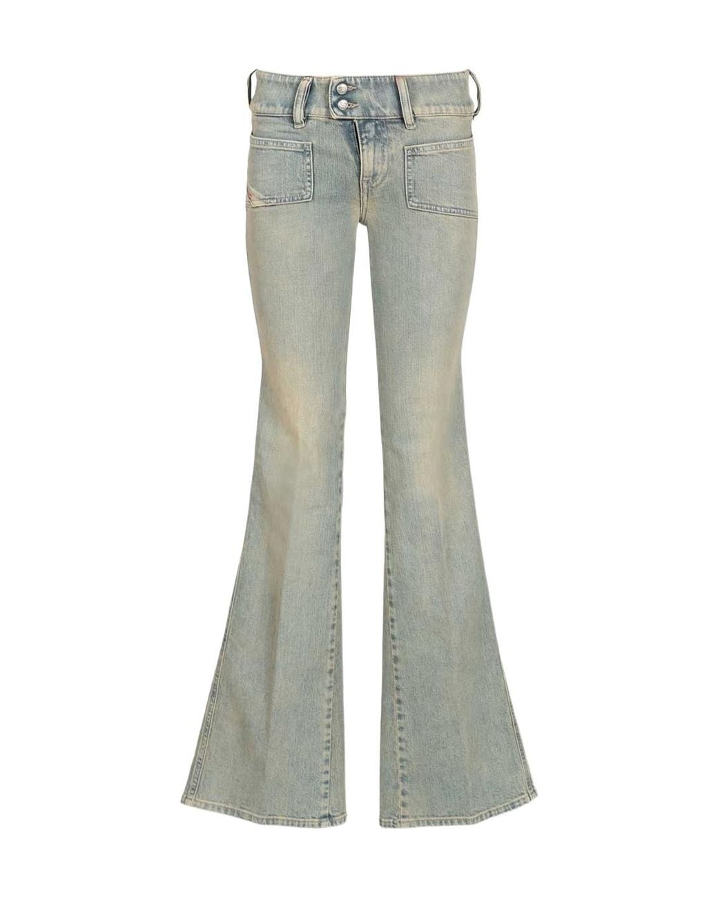DIESEL Gray D-Hush 09N50 Bootcut Jeans