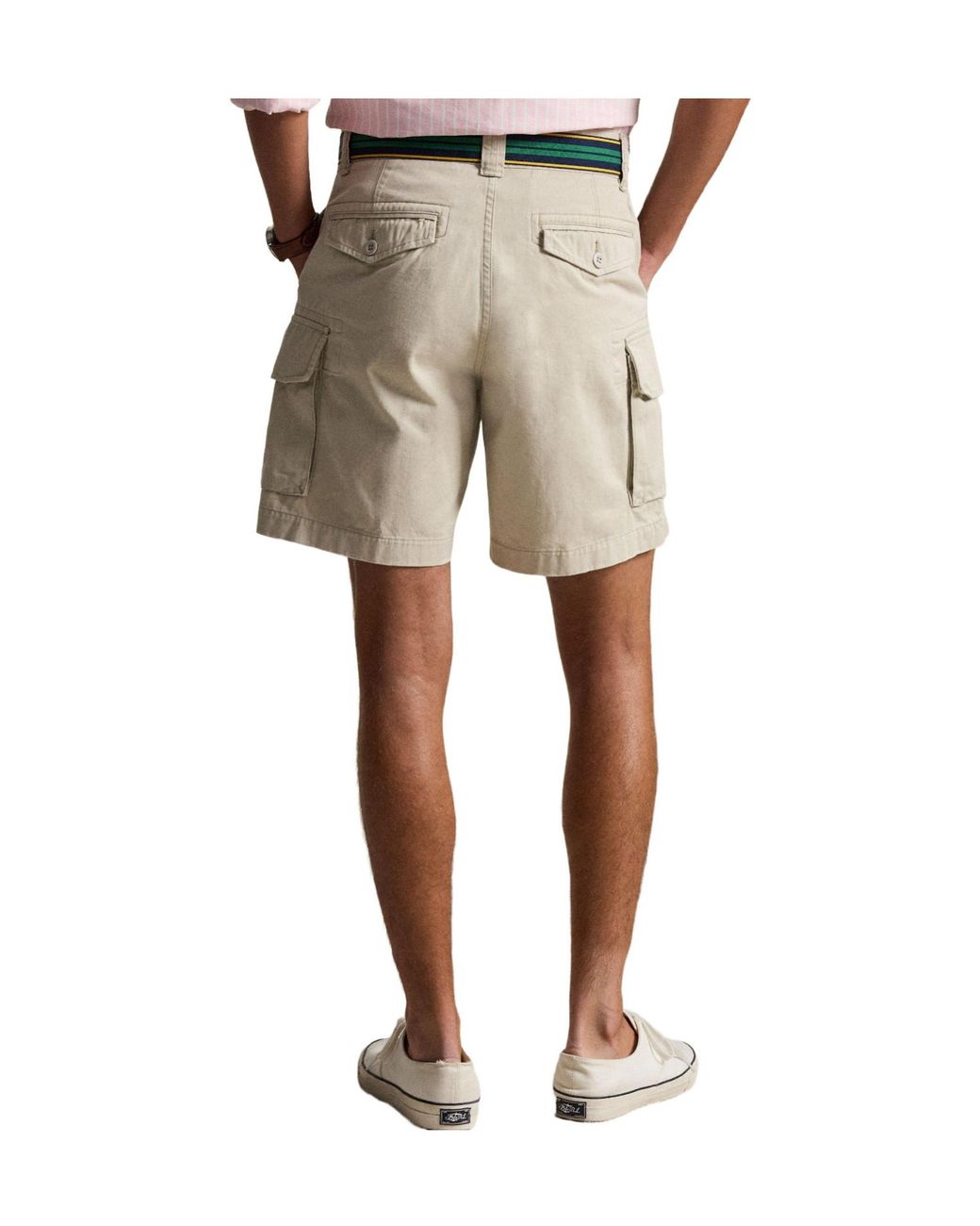 Polo Ralph Lauren Natural Cargo Shorts for men
