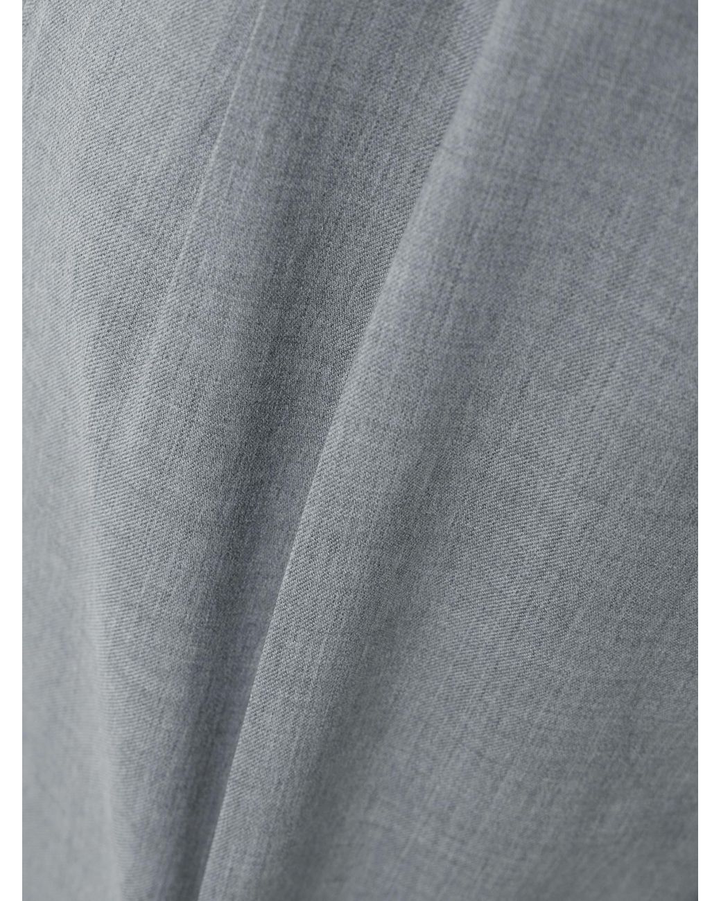 Blazé Milano Blue Pleated Wool-Twill Straight-Leg Pants