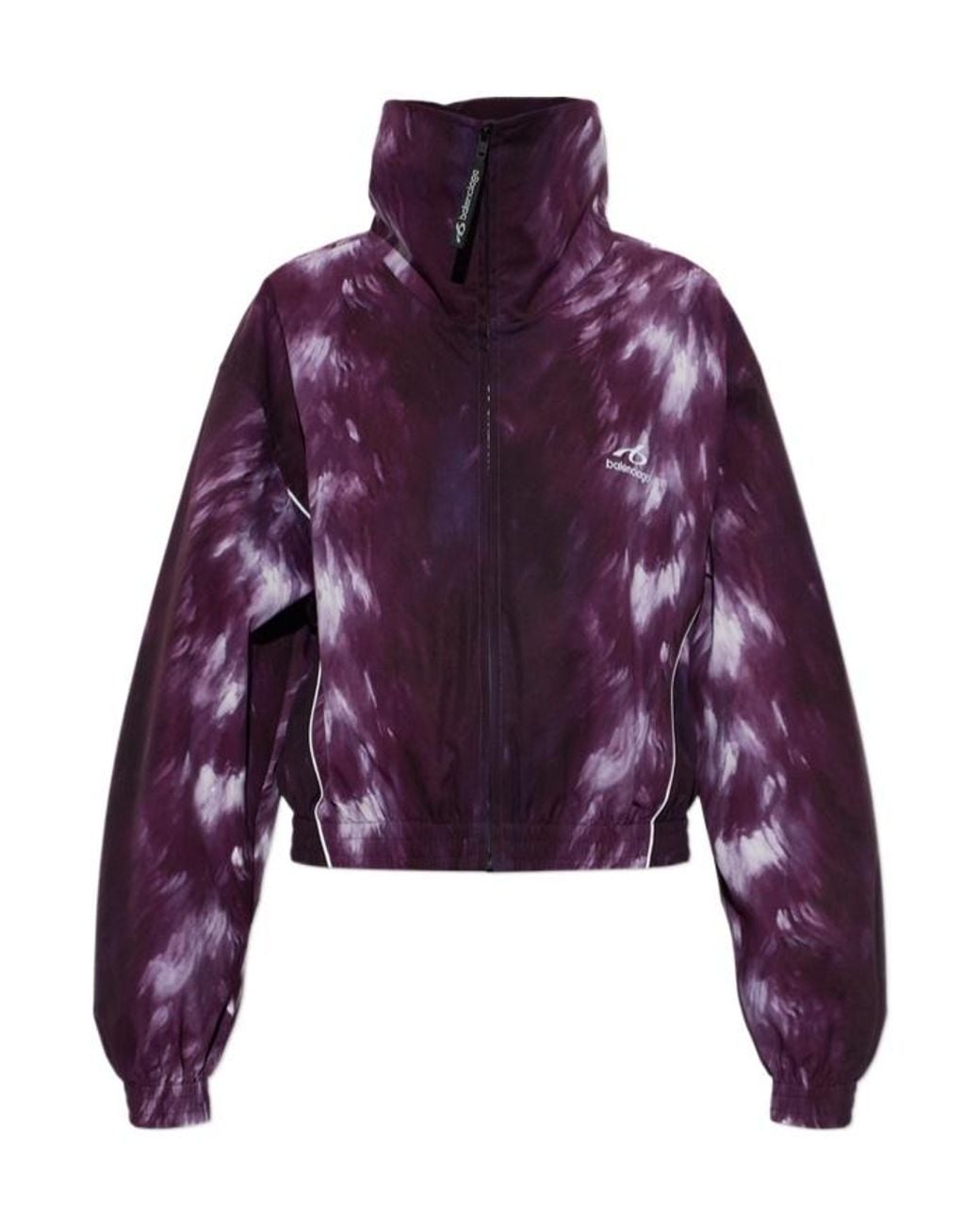 Balenciaga Purple Sports Ski Casual Jacket