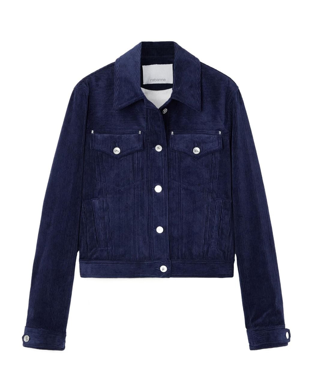 Rabanne Blue Corduroy Jacket