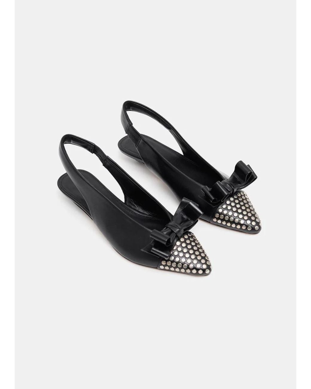 Chloé Black Bow-Detail Sandals