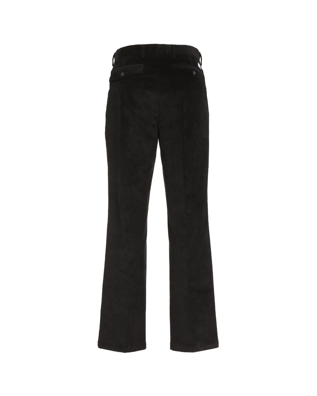 Department 5 Black Straight-Leg Corduroy Trousers for men