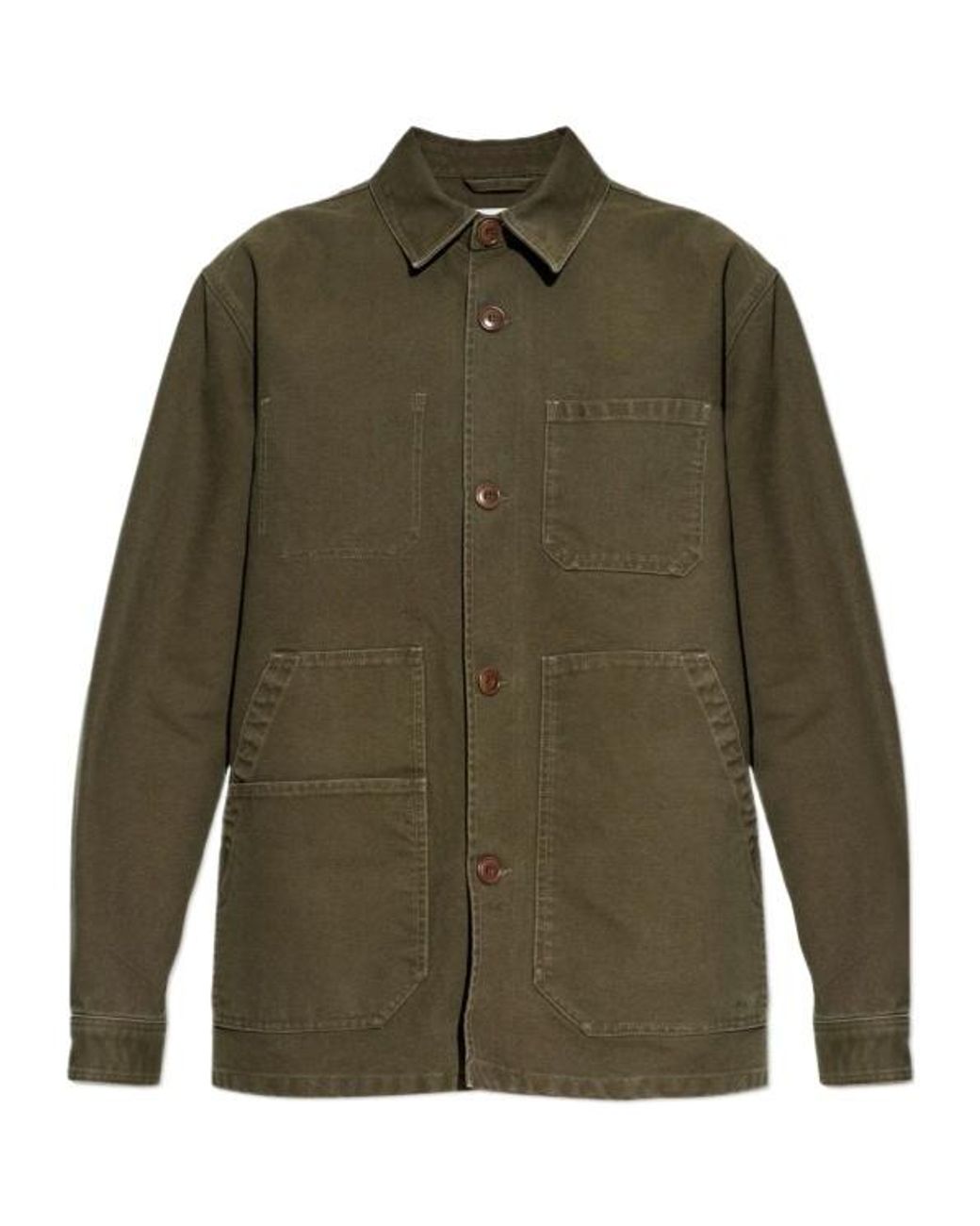 Isabel Marant Green Ardy Patch-Pocket Jacket for men