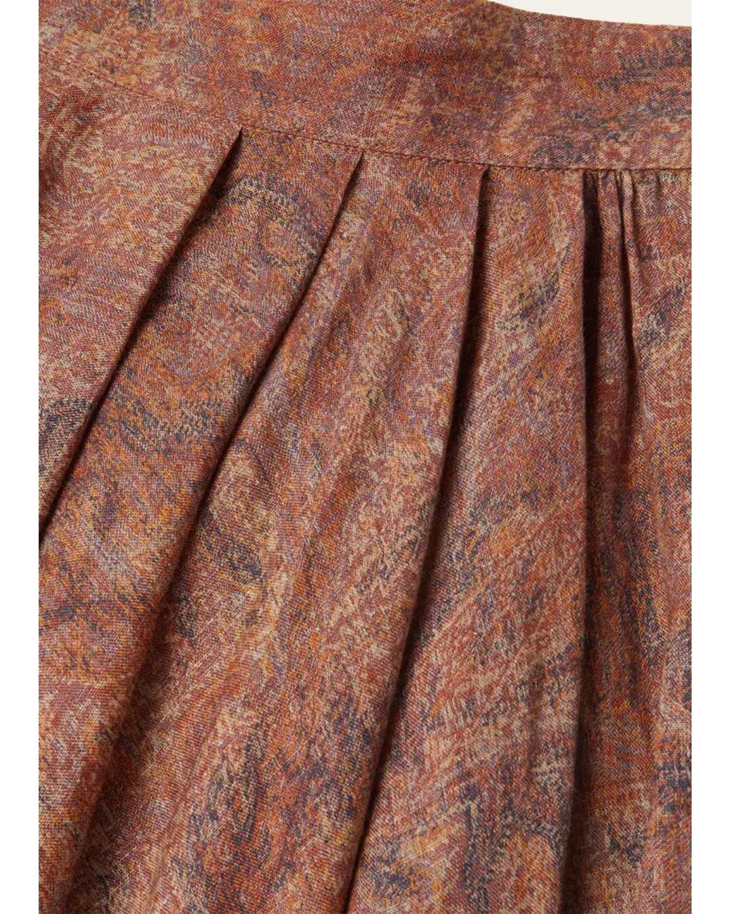 Loro Piana Brown Karima Skirt