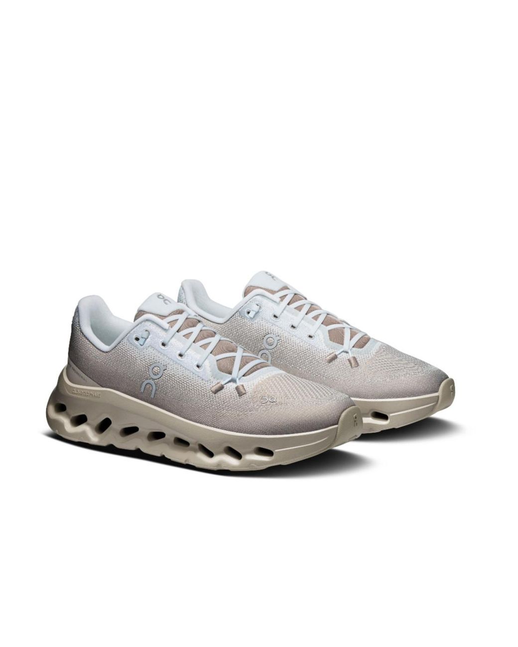 On Shoes Gray Cloudtilt Mesh Sneakers