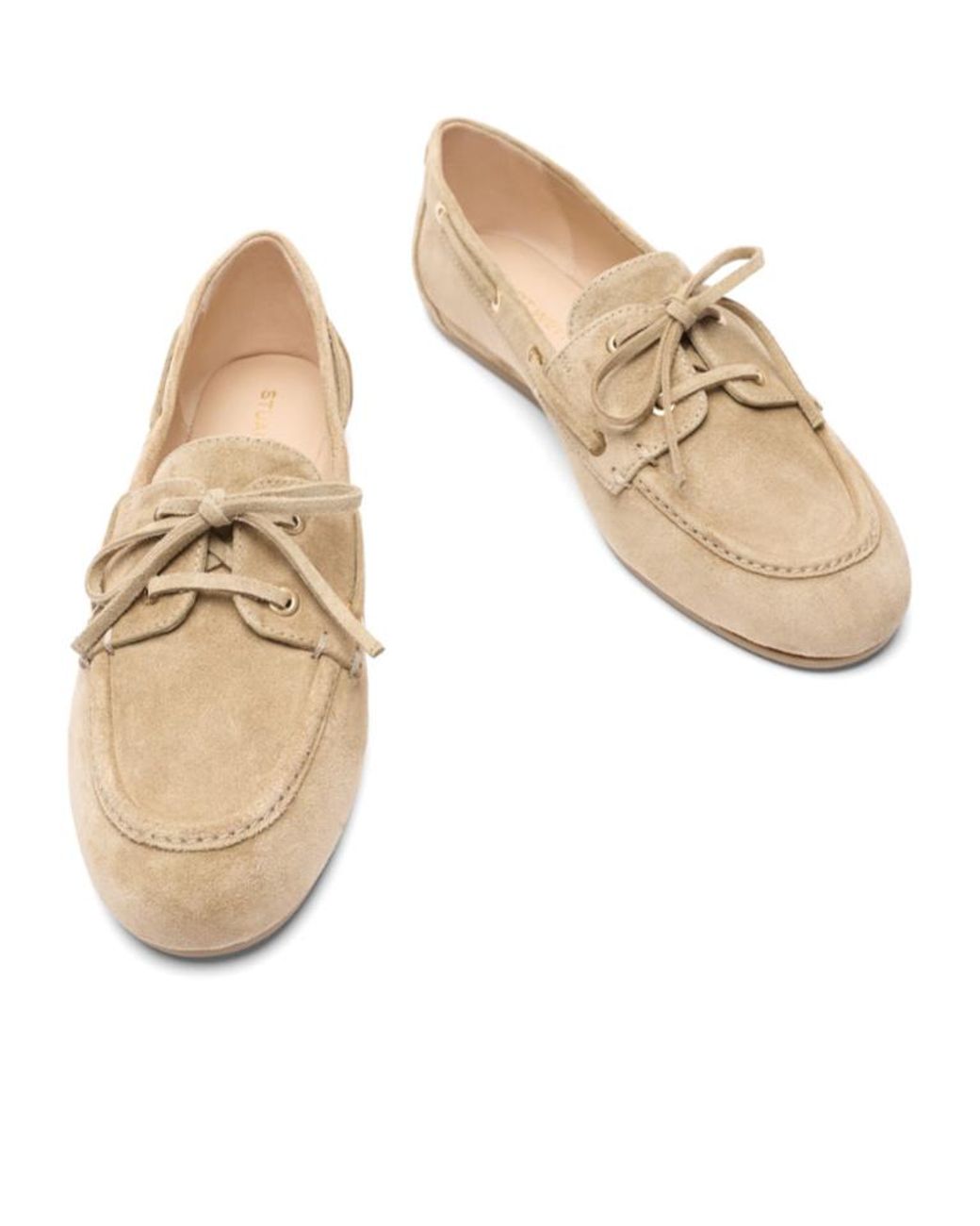 Stuart Weitzman Natural Tinsley Moccasin