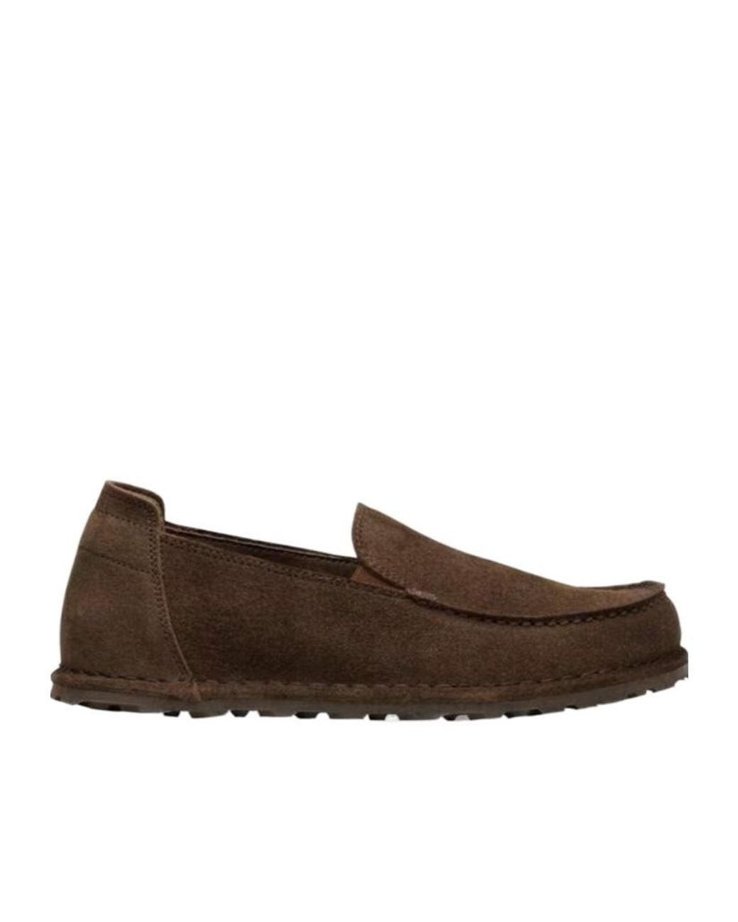 Birkenstock Brown Utti Slip-On Loafers for men