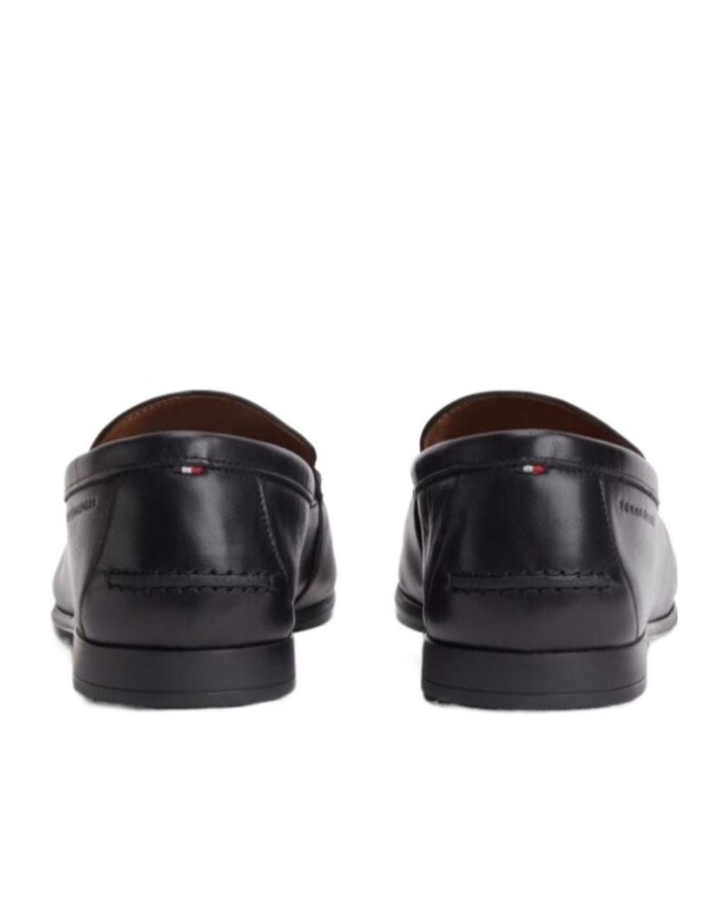 Tommy Hilfiger Black Tassel Loafers for men