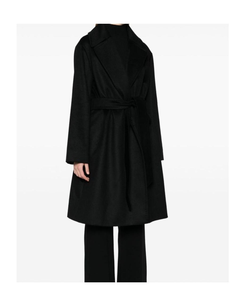 Max Mara Black 'Dravenna' Coat