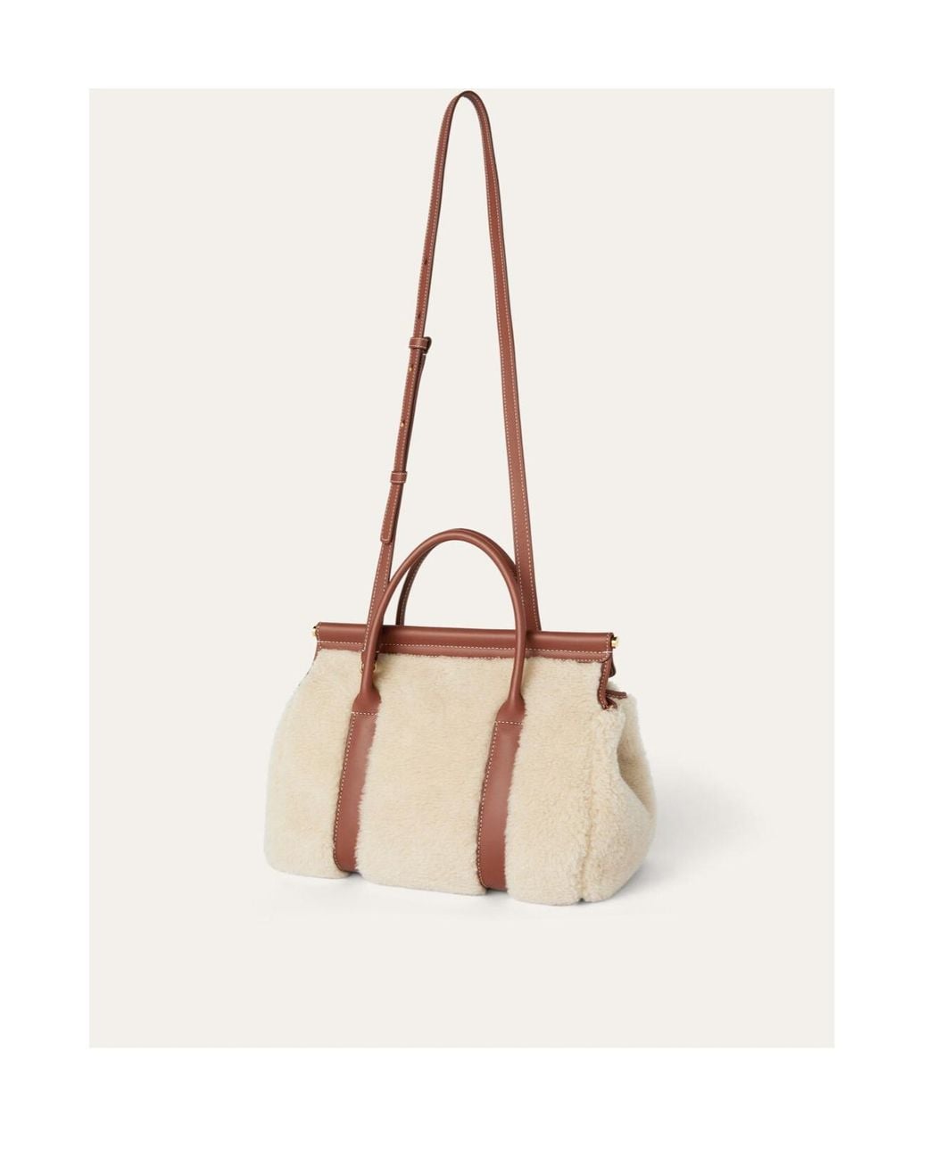 Loro Piana Brown Loom L25 Shoulder Bag
