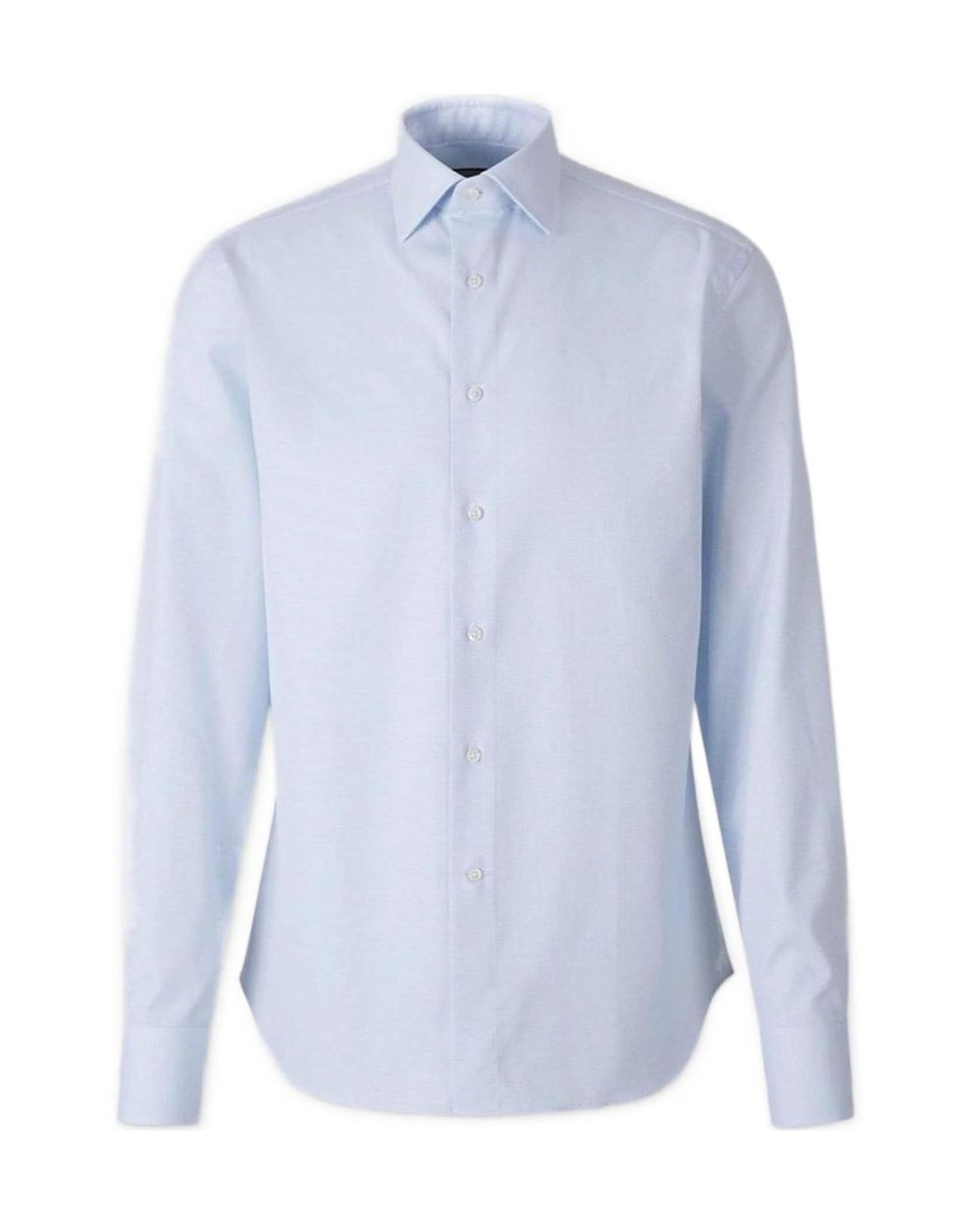 Canali Blue Regular Fit Micro Print Shirt for men