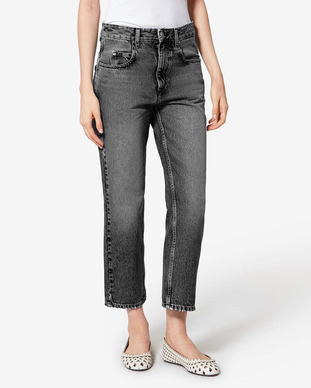 Isabel Marant Gray Dakota Pants