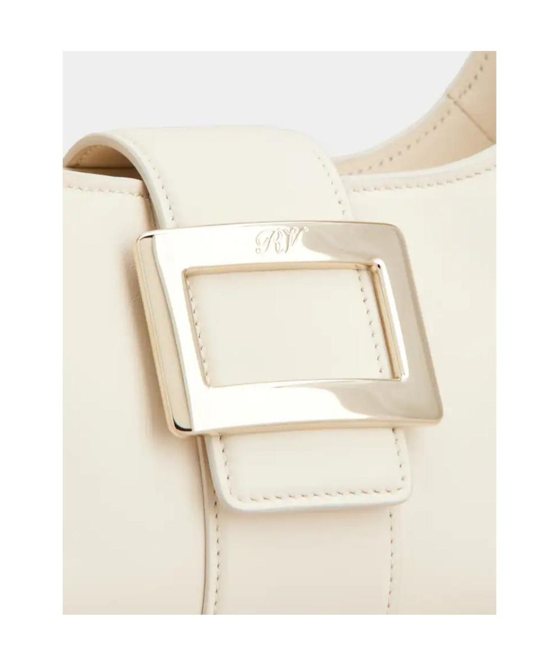 Roger Vivier Natural Belle Vivier Mini Shoulder Bag