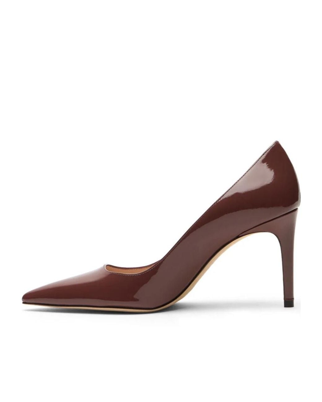 Stuart Weitzman Brown Stuart Power Pump 85