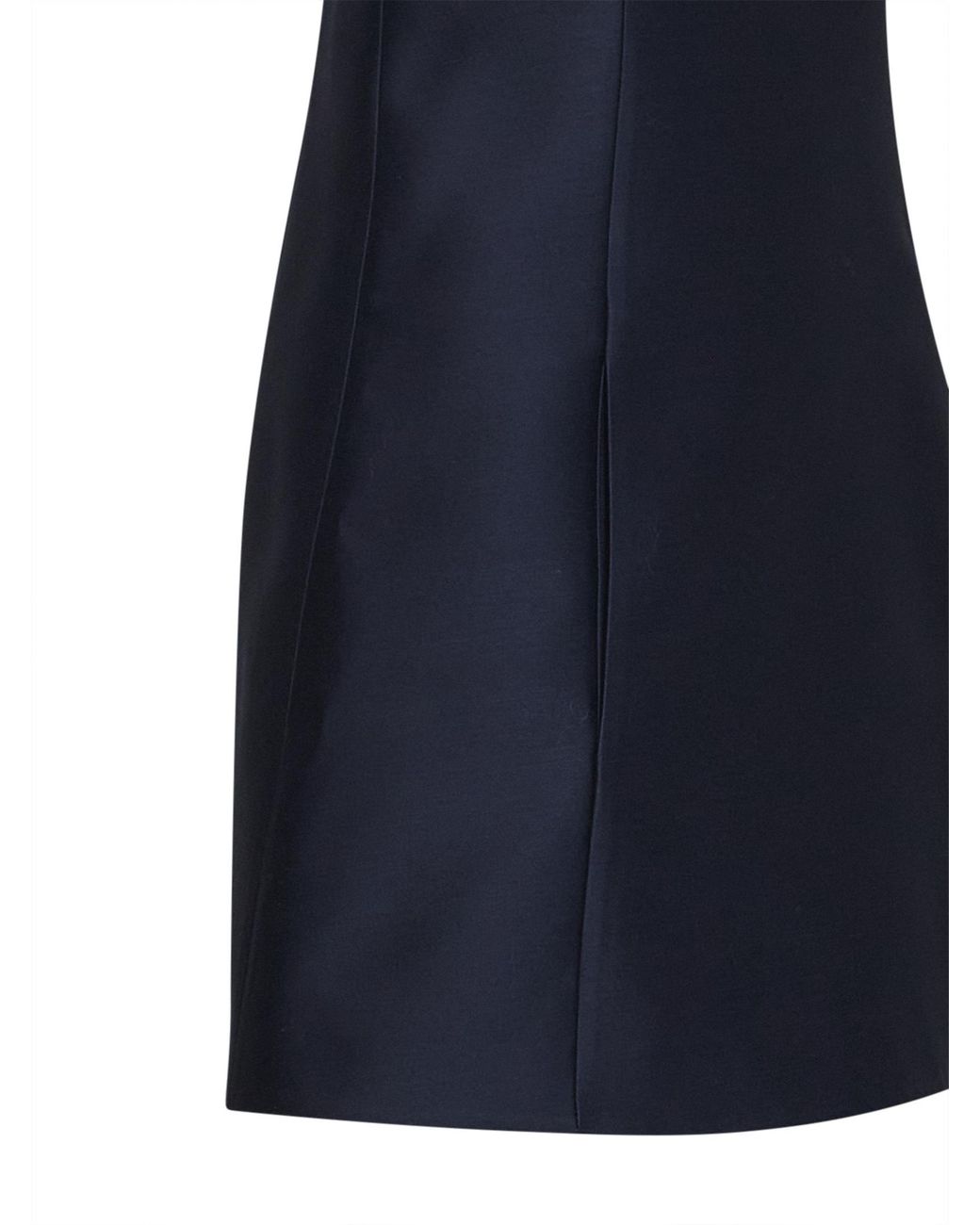 Balenciaga Blue A-Line Mini Dress