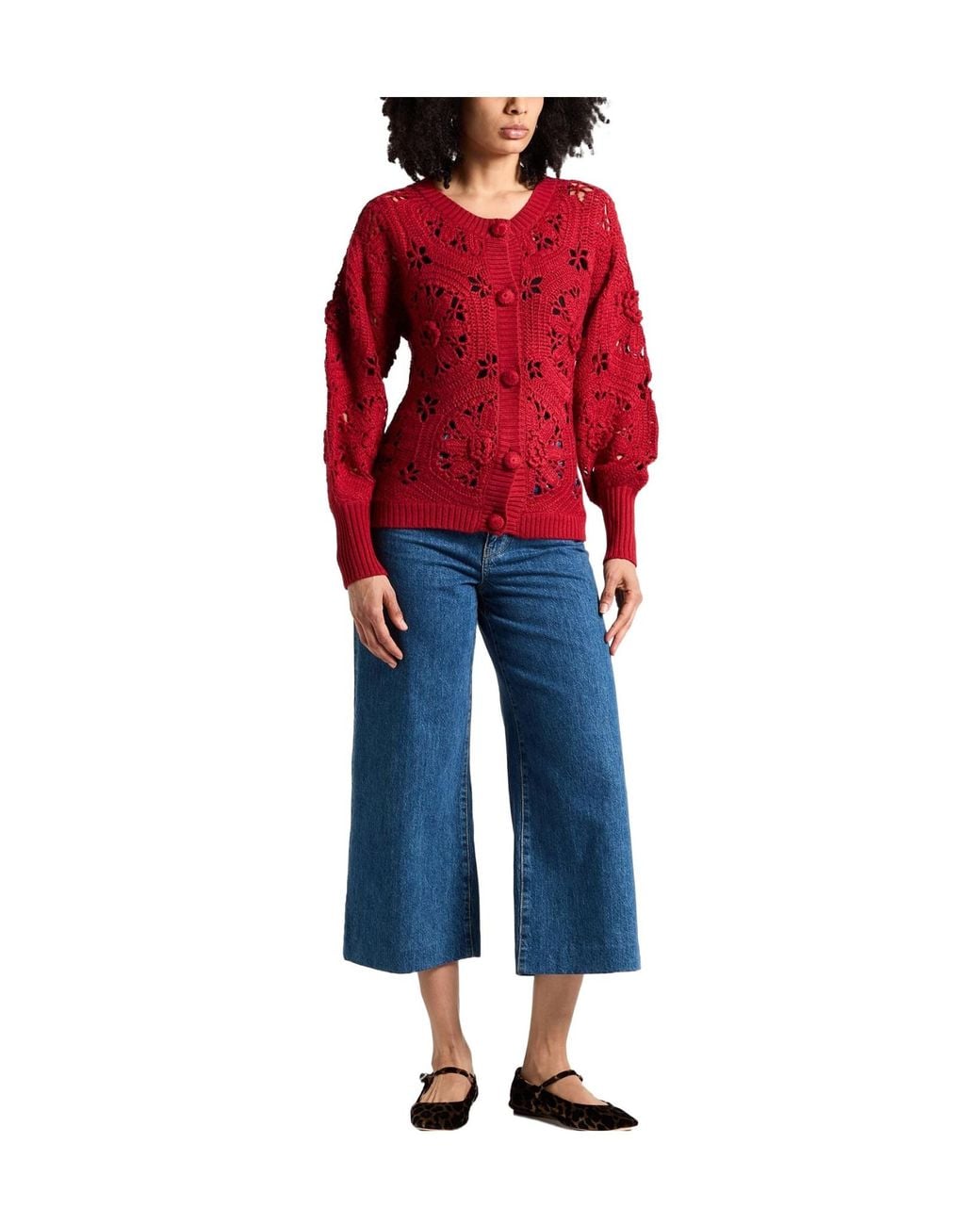 Farm Rio Red Cardigans