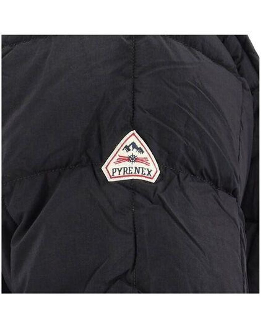Pyrenex Black Flight Long-Sleeved Down Jacket for men