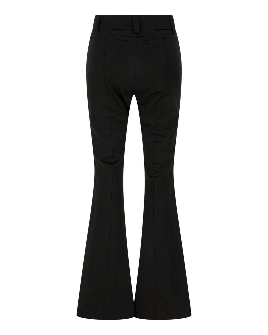 Gucci Black High-Waisted Flared Trousers