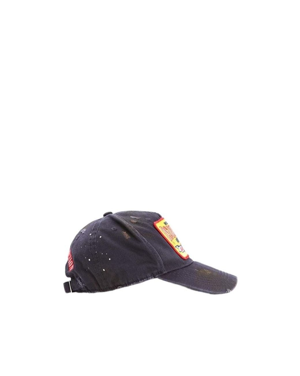 DSquared² Blue Dirty Painting Cap