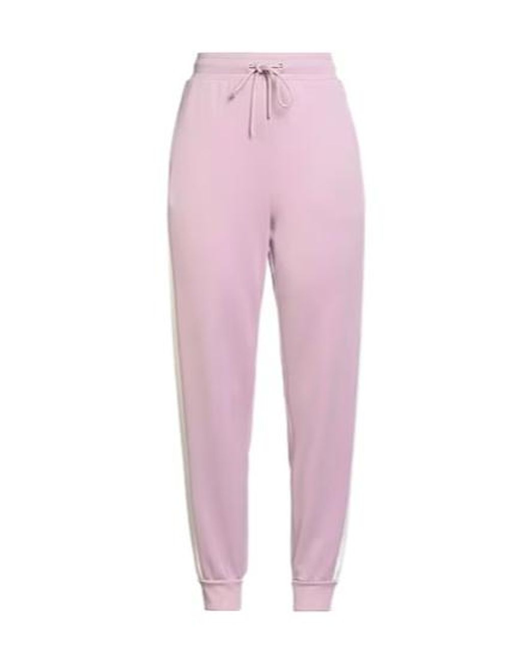 Max Mara Pink Two-Color High-Waisted Casual Sportswear Pants