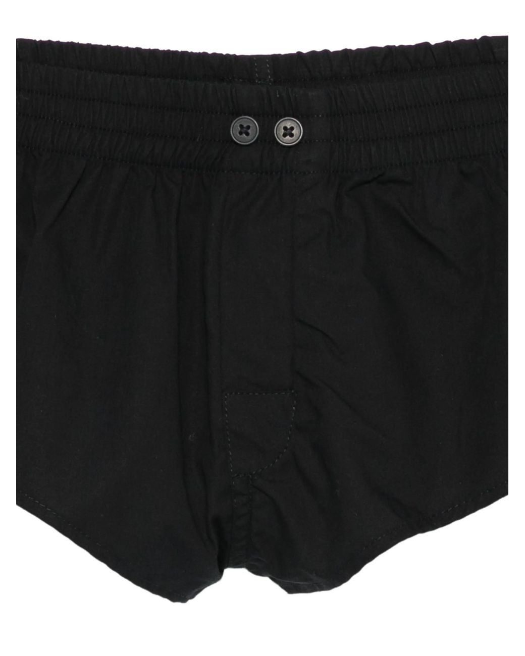 Entire studios Black Elastic Waist Shorts