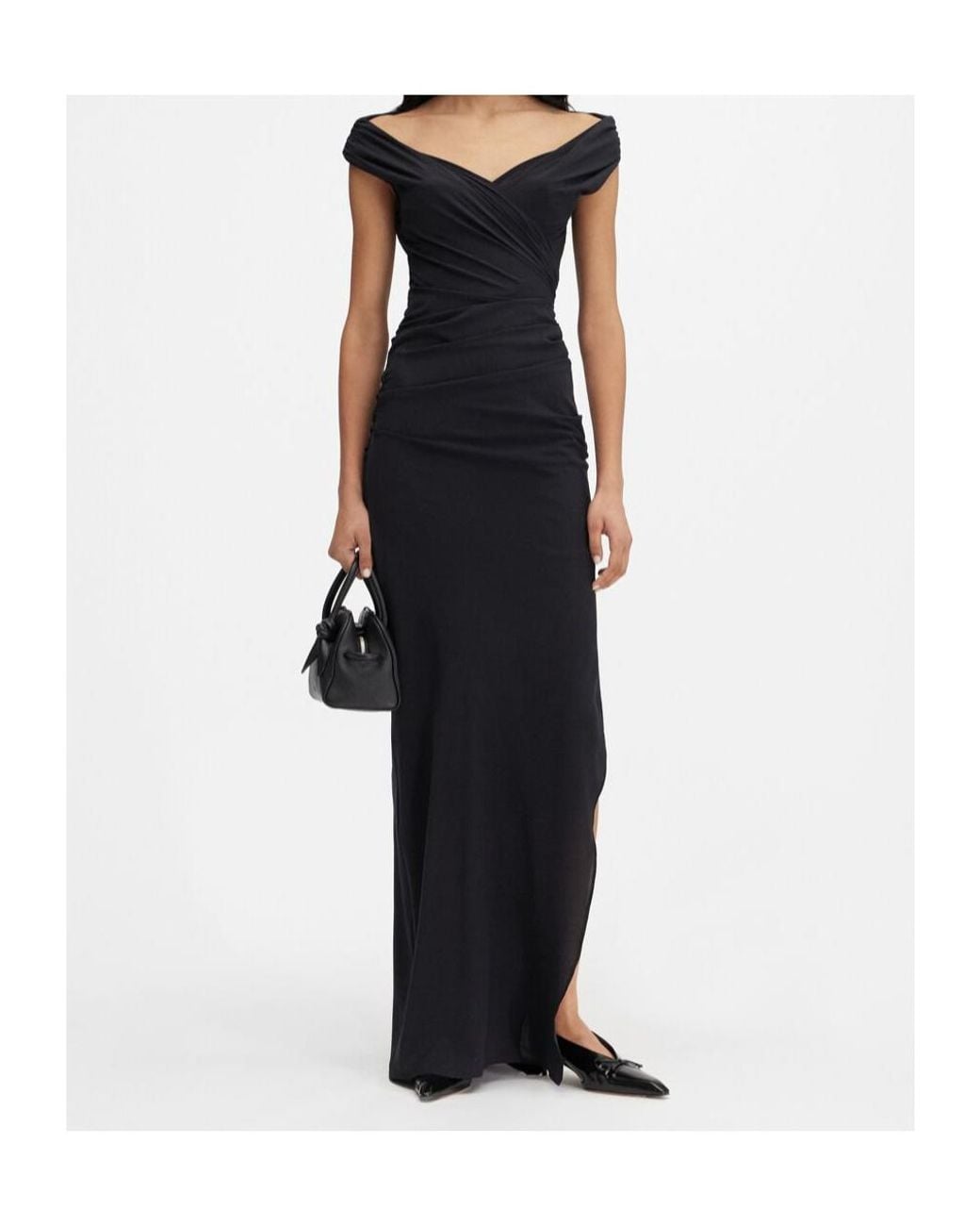 Jacquemus Black La Robe Rita Longue Maxi Dress
