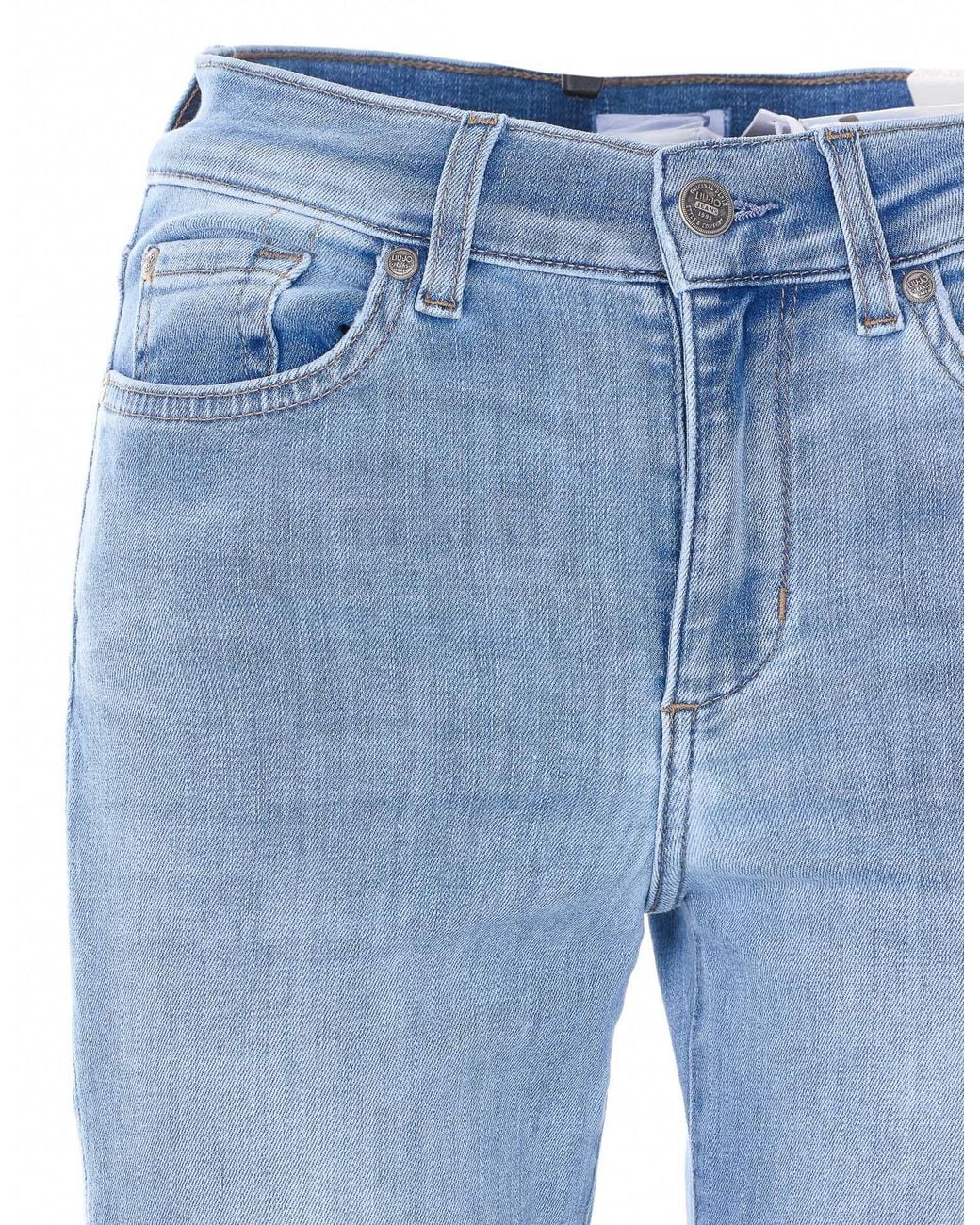 Liu Jo Blue High-Rise Bootcut Jeans