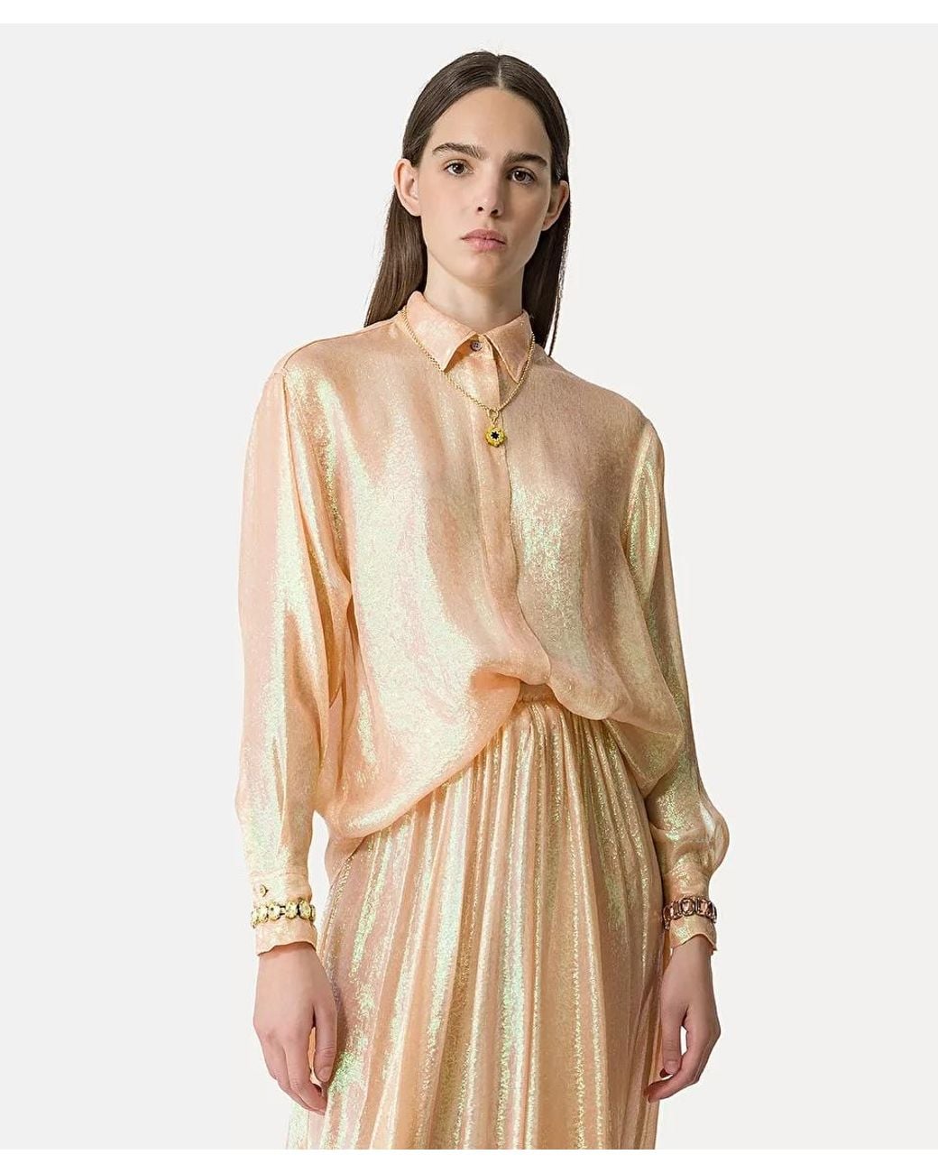 Forte_forte Natural Long Sleeve Buttoned Shirt