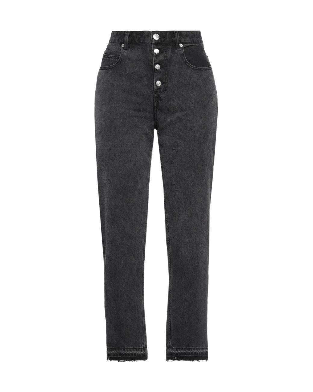 Isabel Marant Black Loose-Fit Jeans