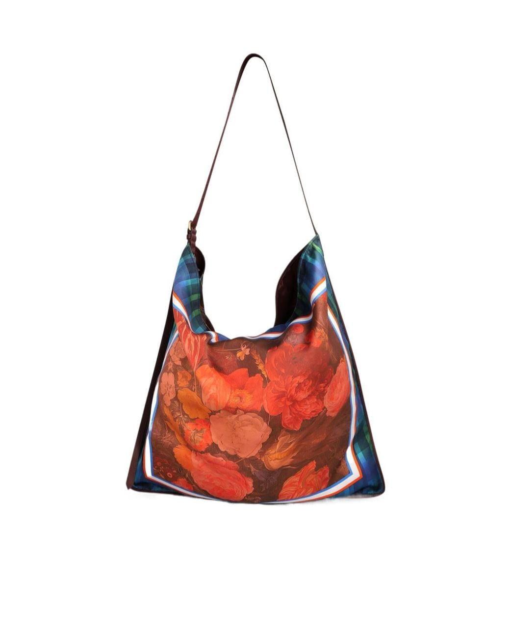 Dries Van Noten Red Oversized Scarf Bag