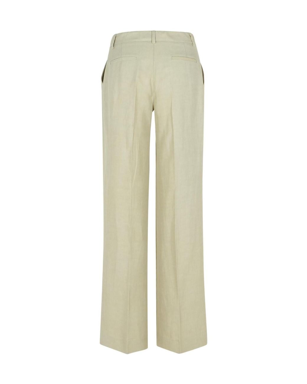 P.A.R.O.S.H. Natural Raisa Tailored Pants