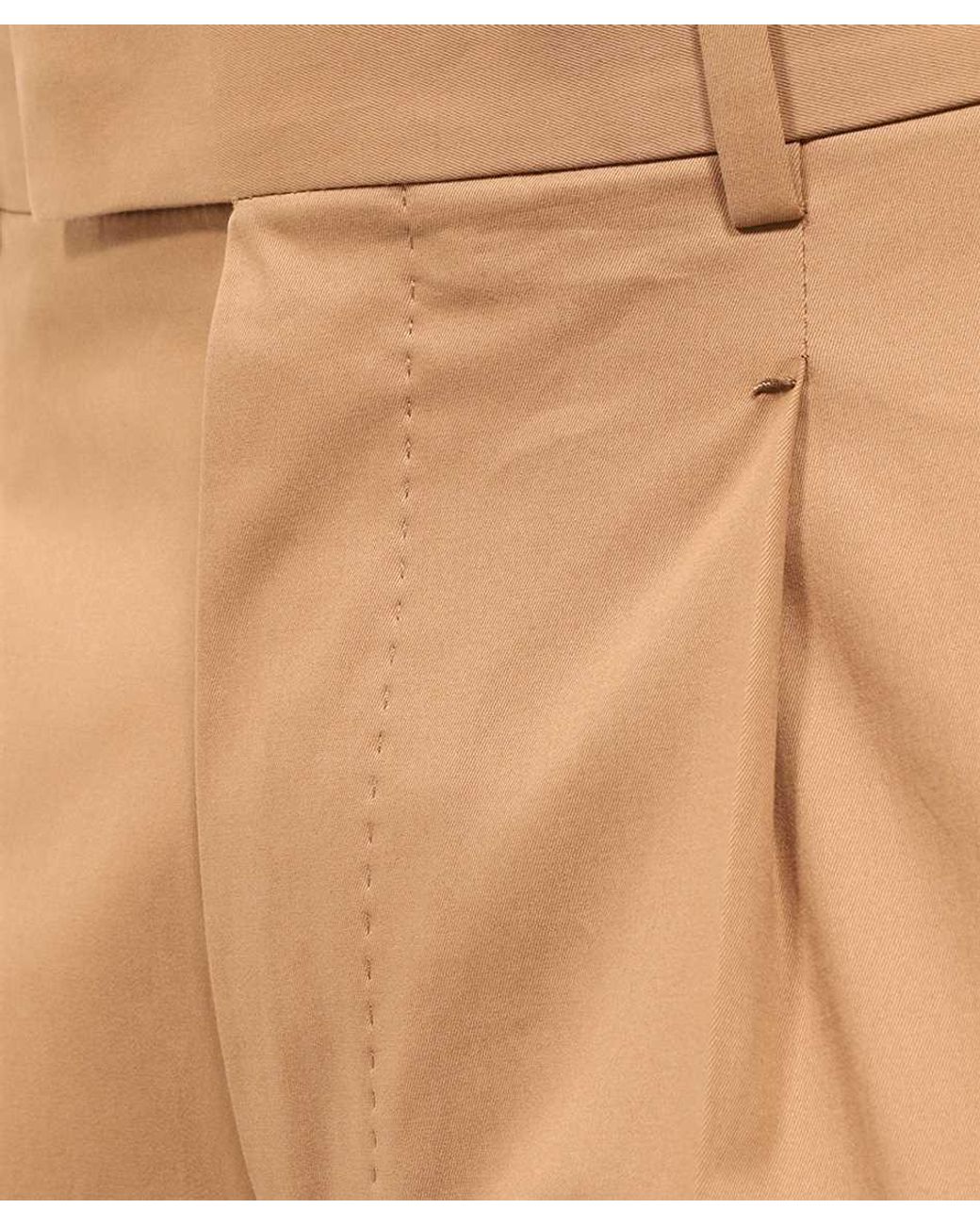 Zegna Natural Belt-Loop Casual Pants for men