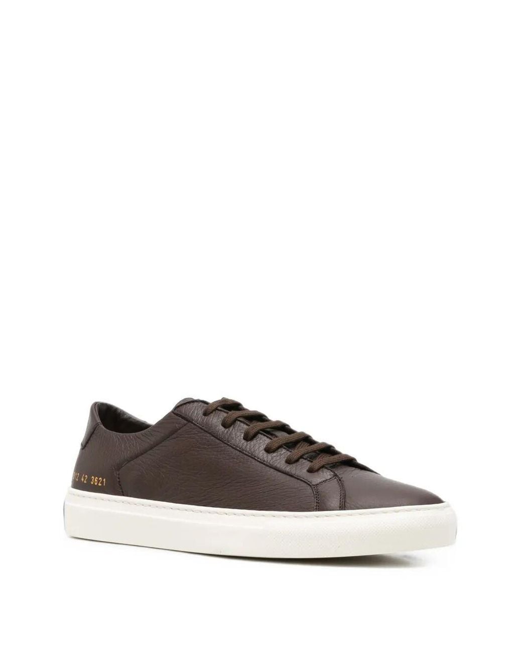 Common Projects Brown Leather Sneakers for men