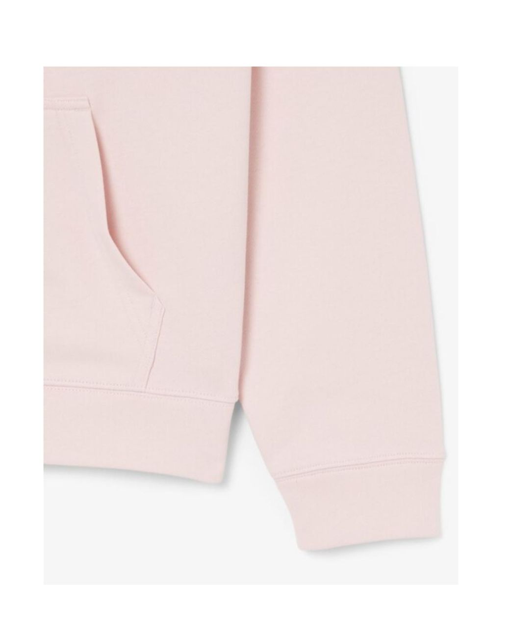 Lacoste Pink Badge Accent Fleece Hoodie