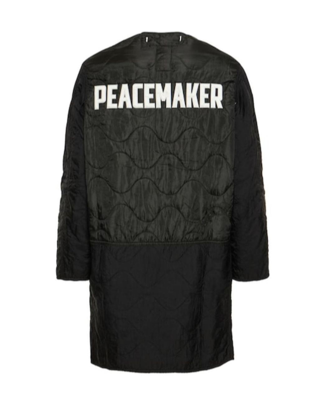 OAMC Black Re:Work Long Lined Jacket for men